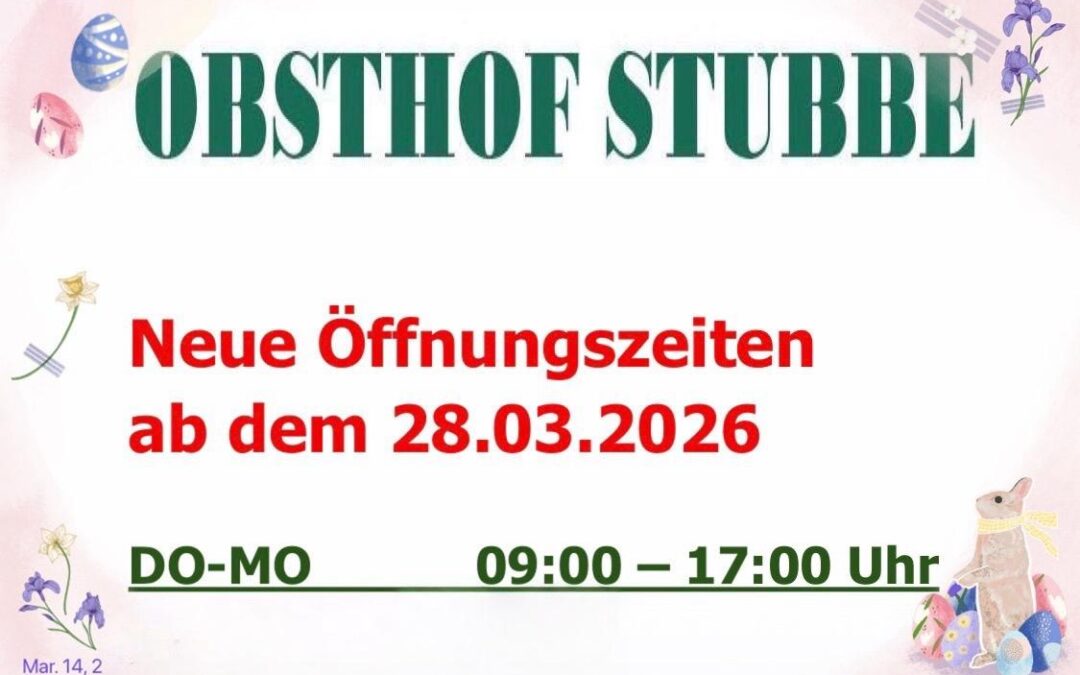 Öffnungszeiten